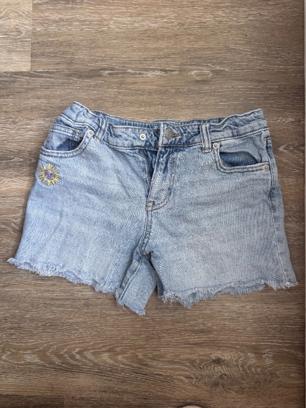Cat & Jack Girls 10/12 jeans shorts